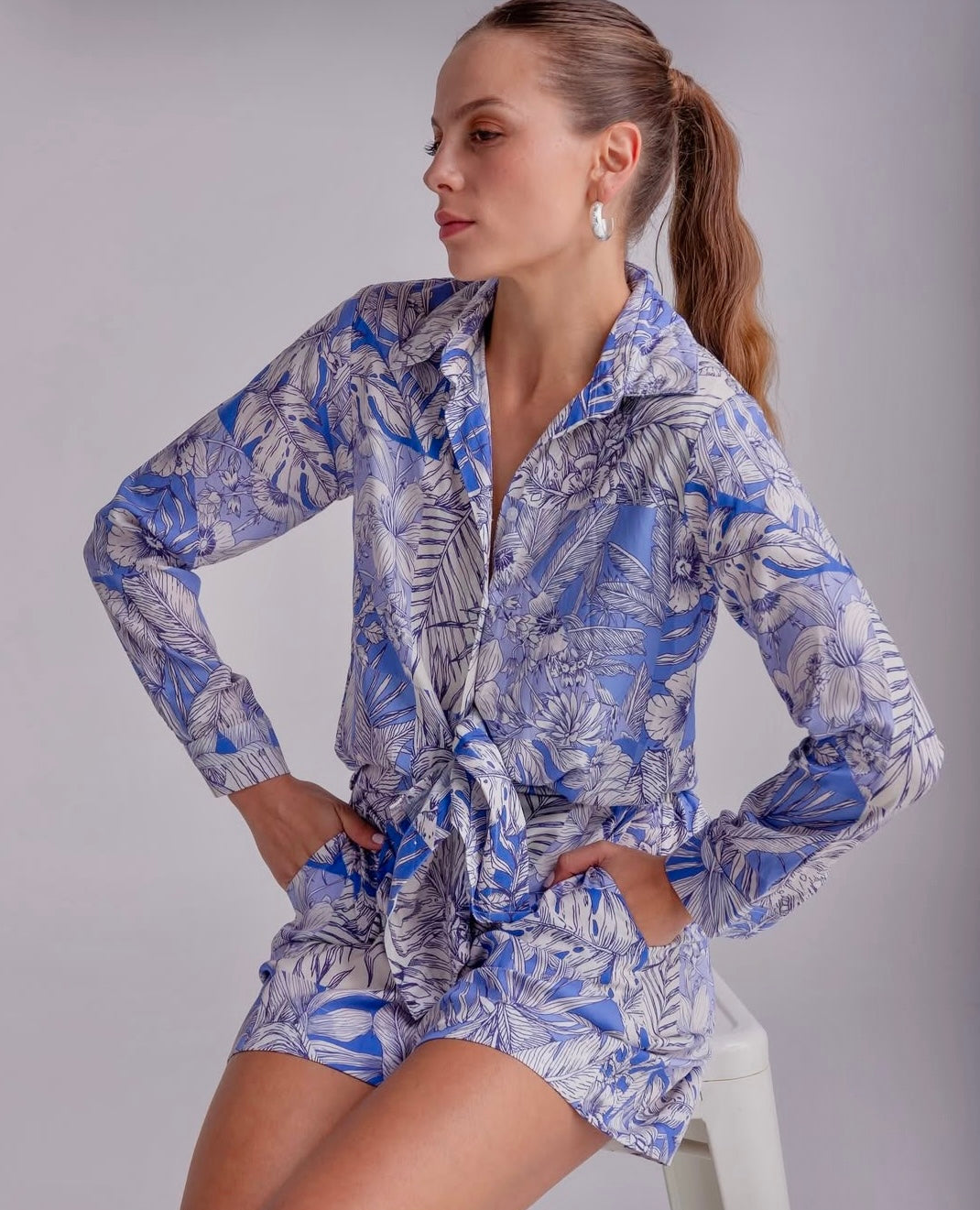 Blusa Bora Bora Azul