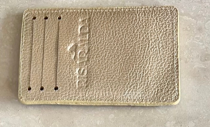 Porta Documentos Girafa Dorado