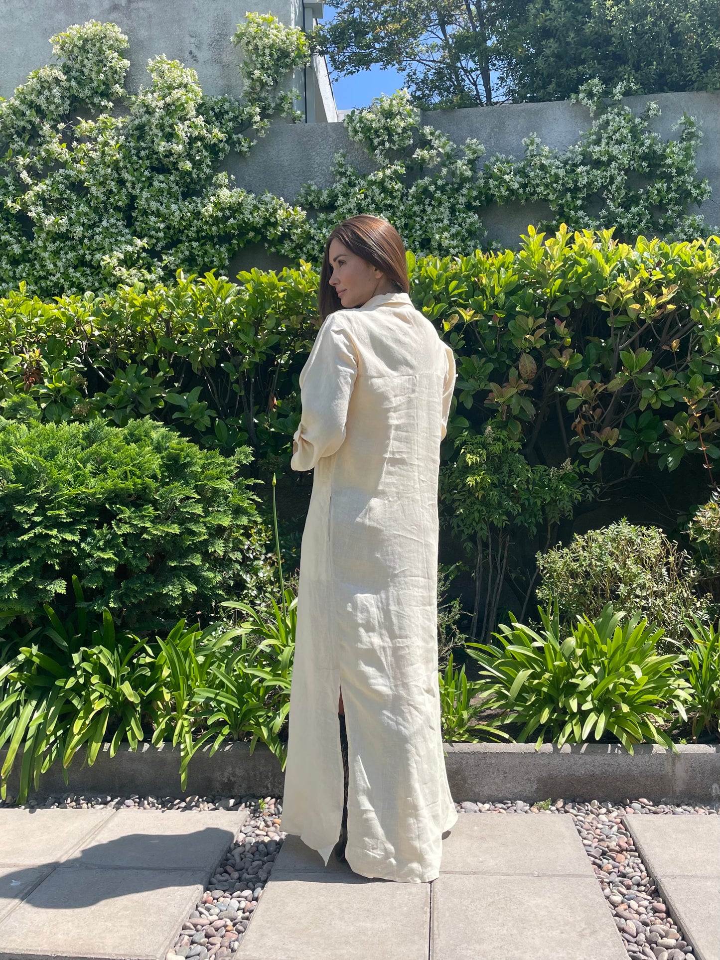 Vestido Tulipan Lino