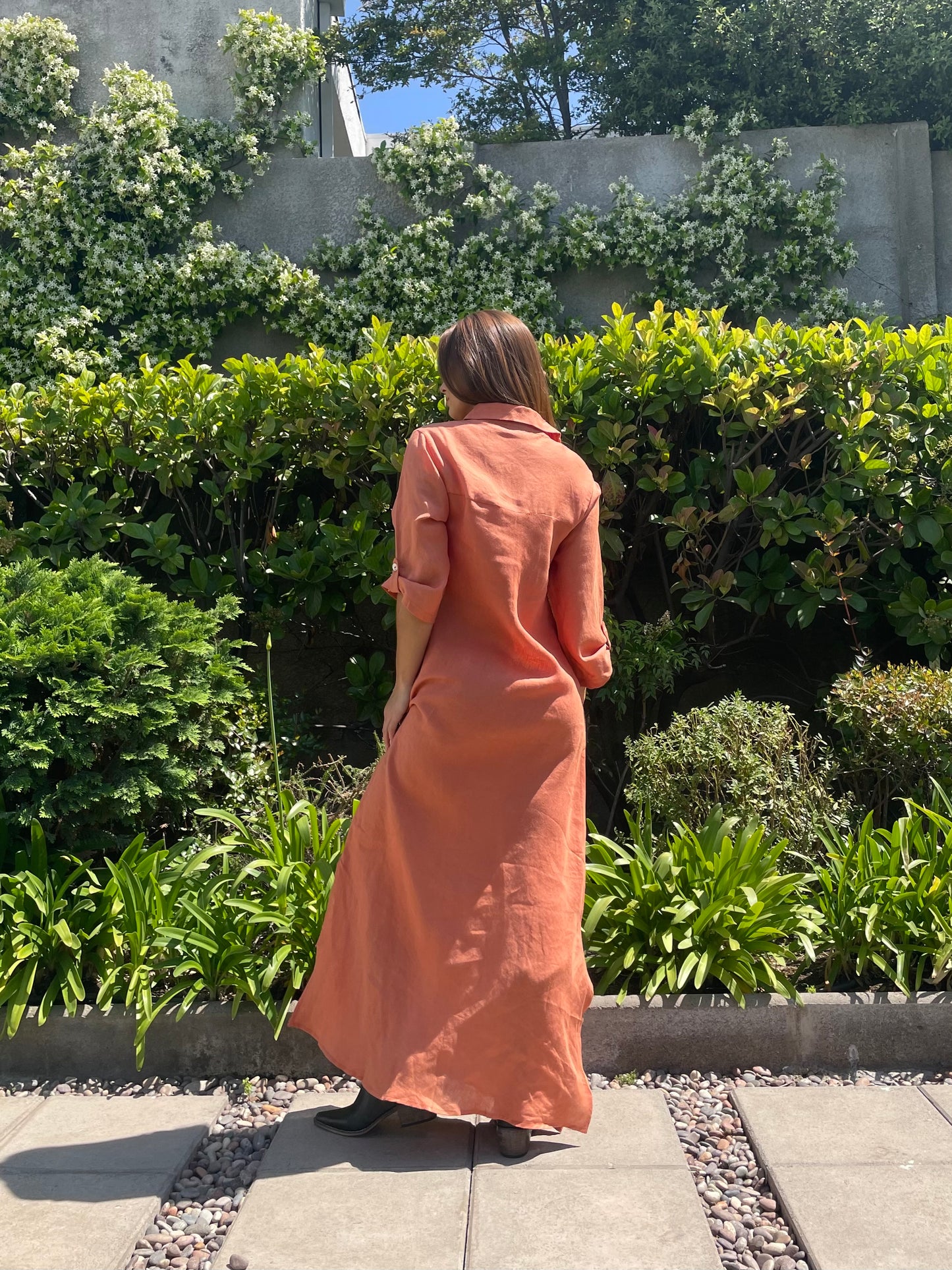 Vestido Tulipan Lino