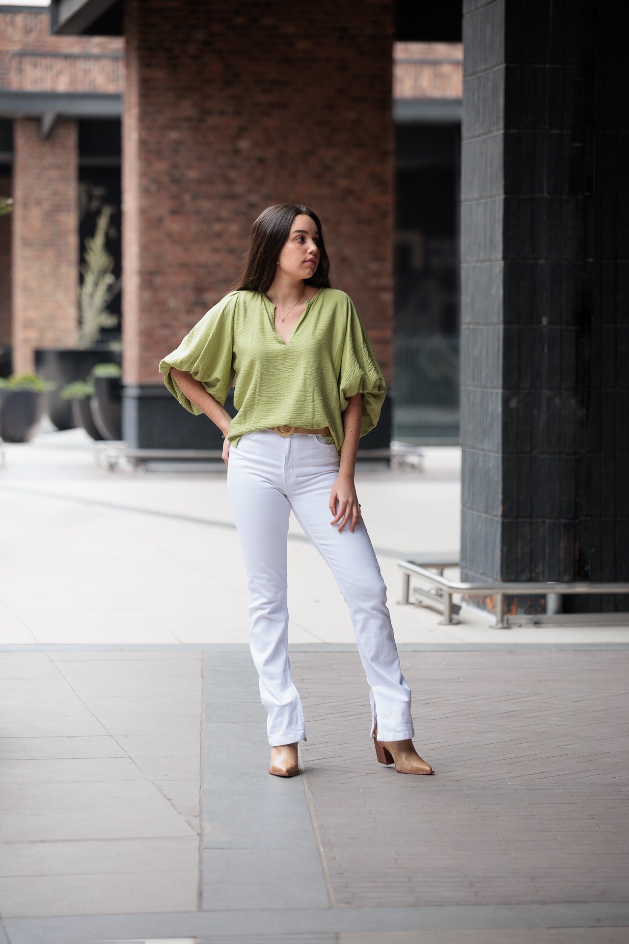 Blusa Arle Verde Manzana