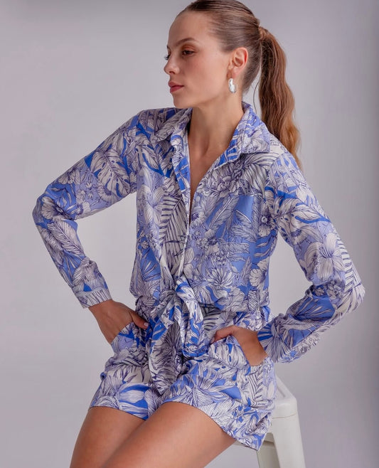 Blusa Bora Bora Azul