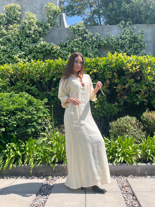 Vestido Tulipan Lino