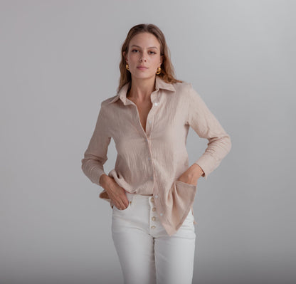 Blusa Viena Beige
