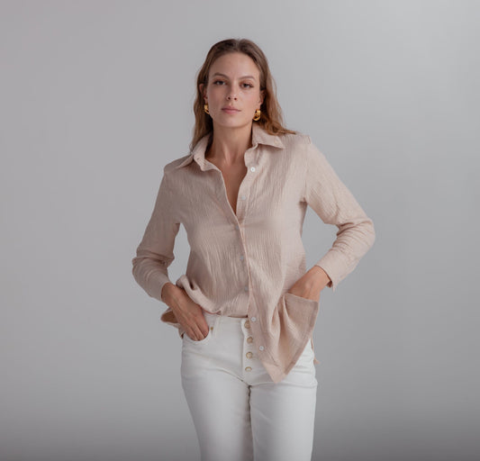 Blusa Viena Beige